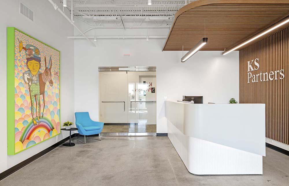 Ebbrell Architecture + Design creates new office for KS Partners at 130 New Boston St.